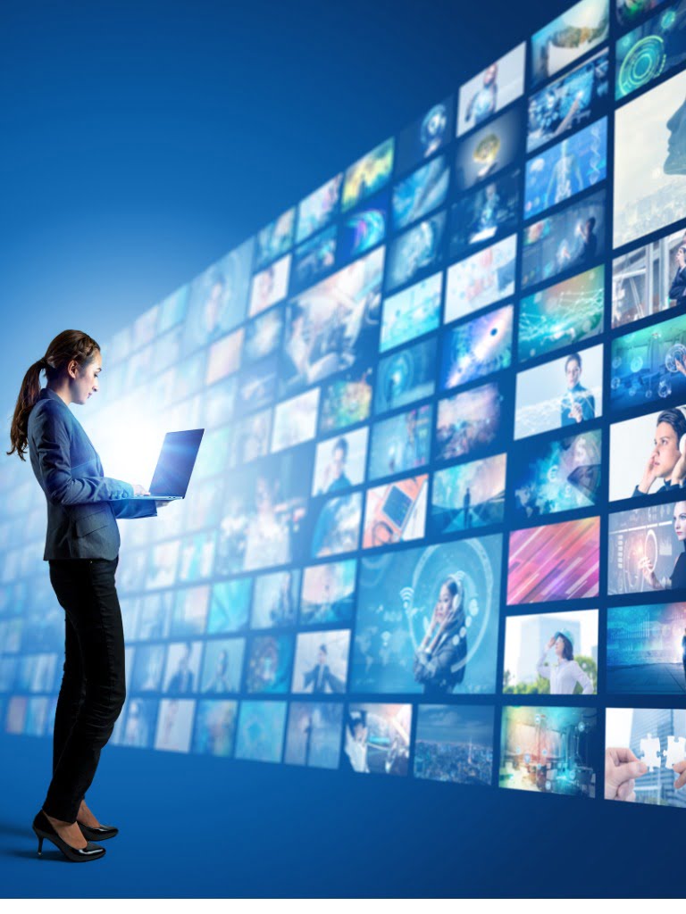 audio and visual display