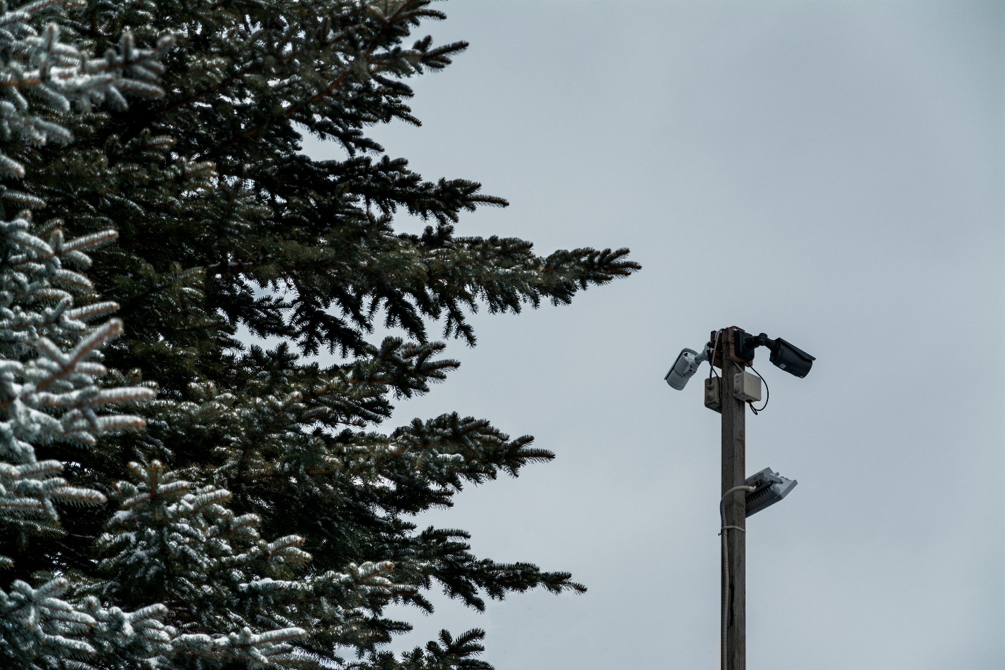 Multiple cameras as part of security camera system installation