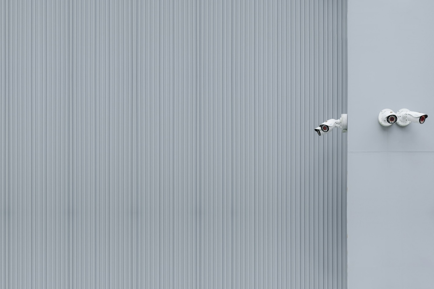 Multiple cameras as part of security camera system installation