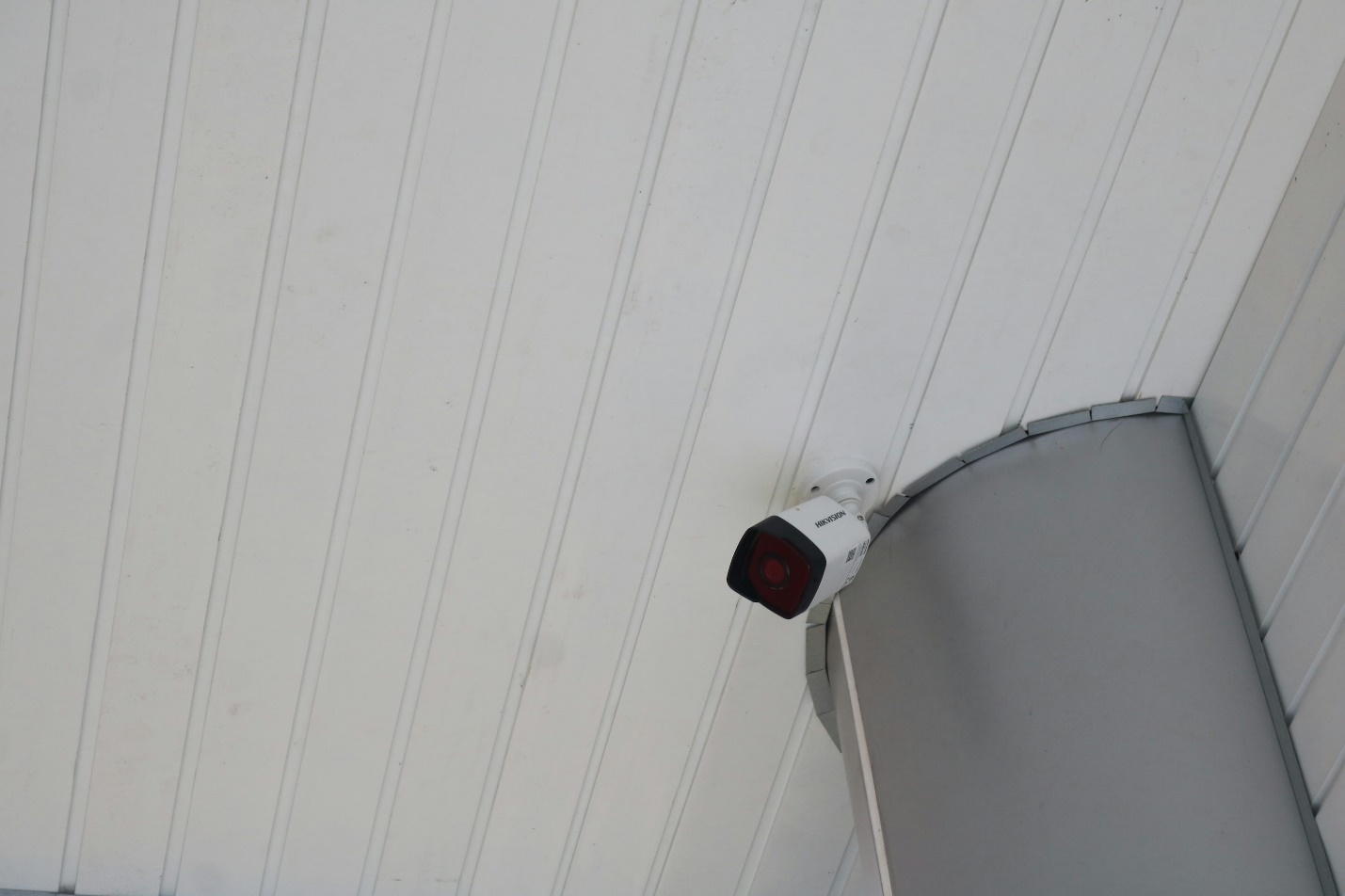 A CCTV surveillance camera installation