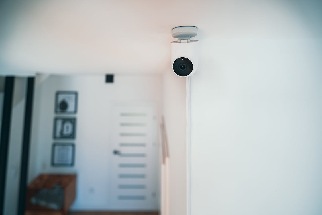A smart home CCTV camera hub, emphasizing the seamless integration of multiple security systems in a smart home setup.