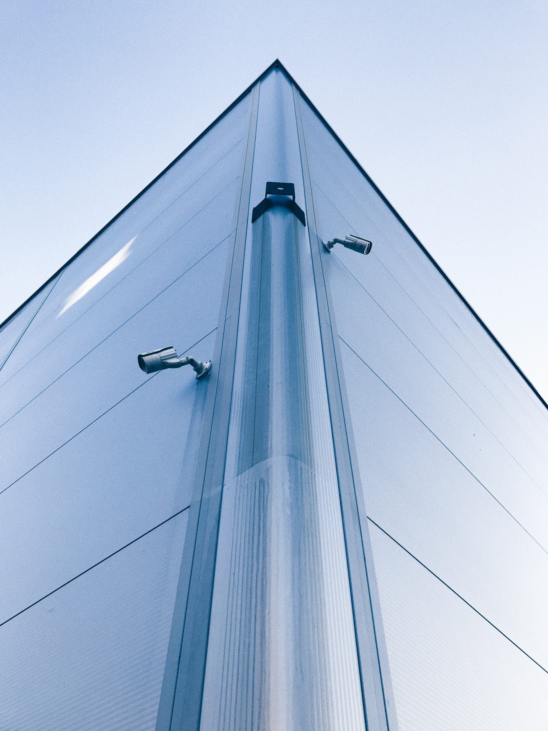 Comercial building surveillance camera