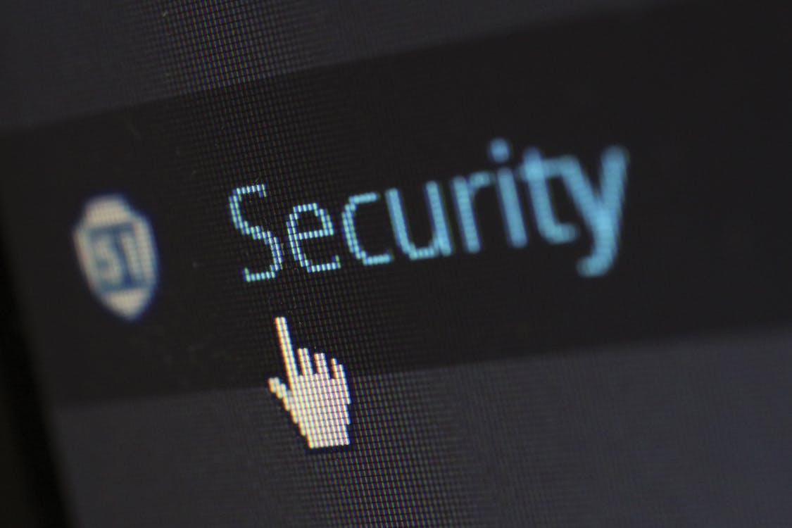 A representation of security protection and anti-virus software for safeguarding digital assets in a commercial setting.