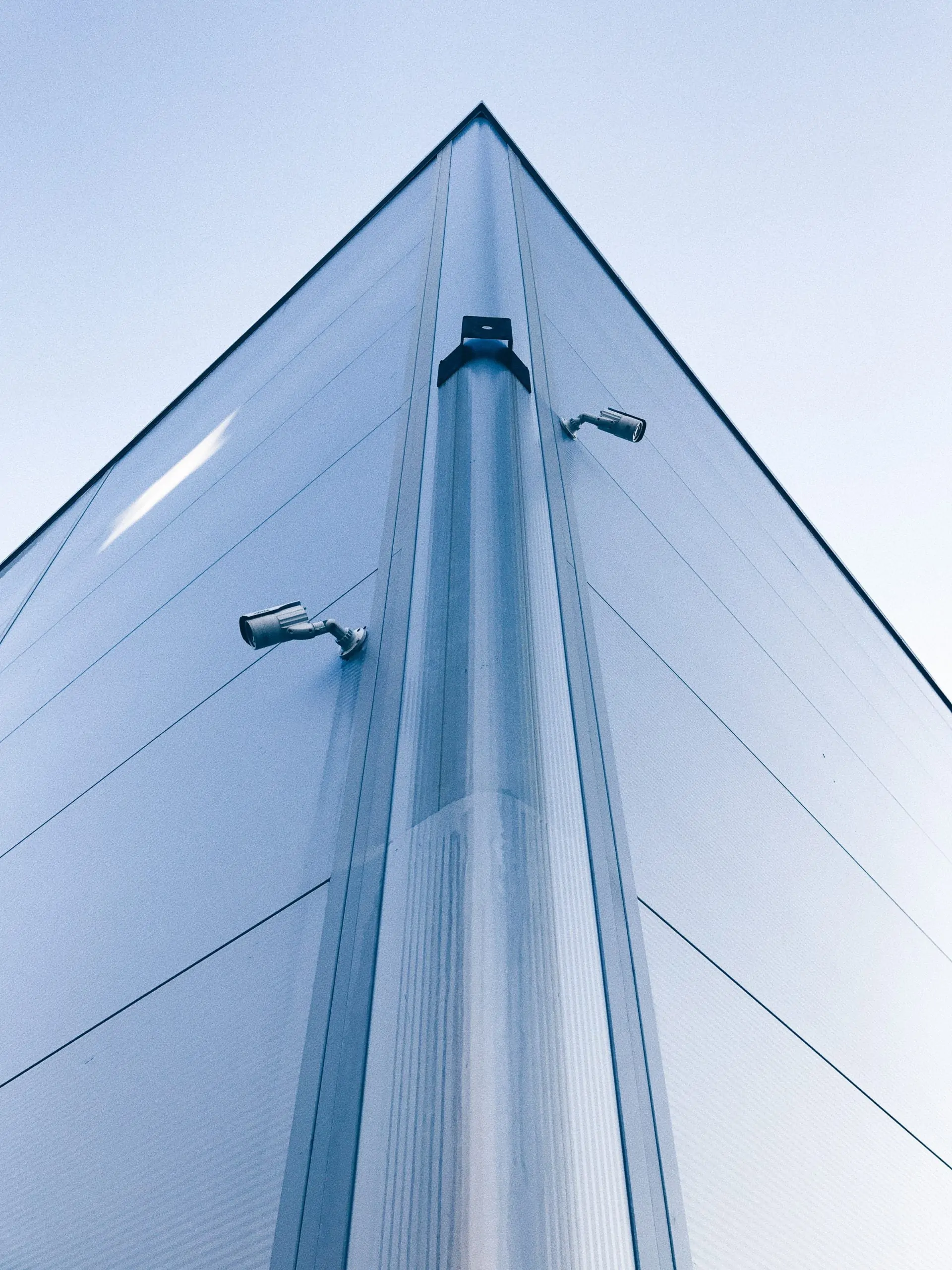 Comercial building surveillance camera